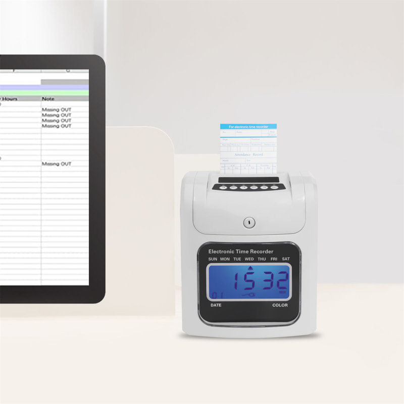 YINXIER Calculating Time Clock Wayfair